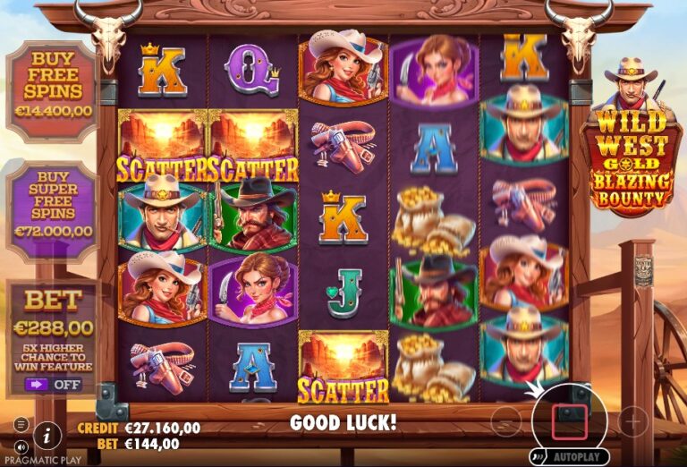 Screenshot 2 van Wild West Gold Blazing Bounty